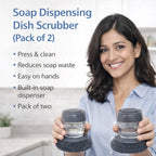 Soap Dispensing Dish Scrubber (Pack of 2)